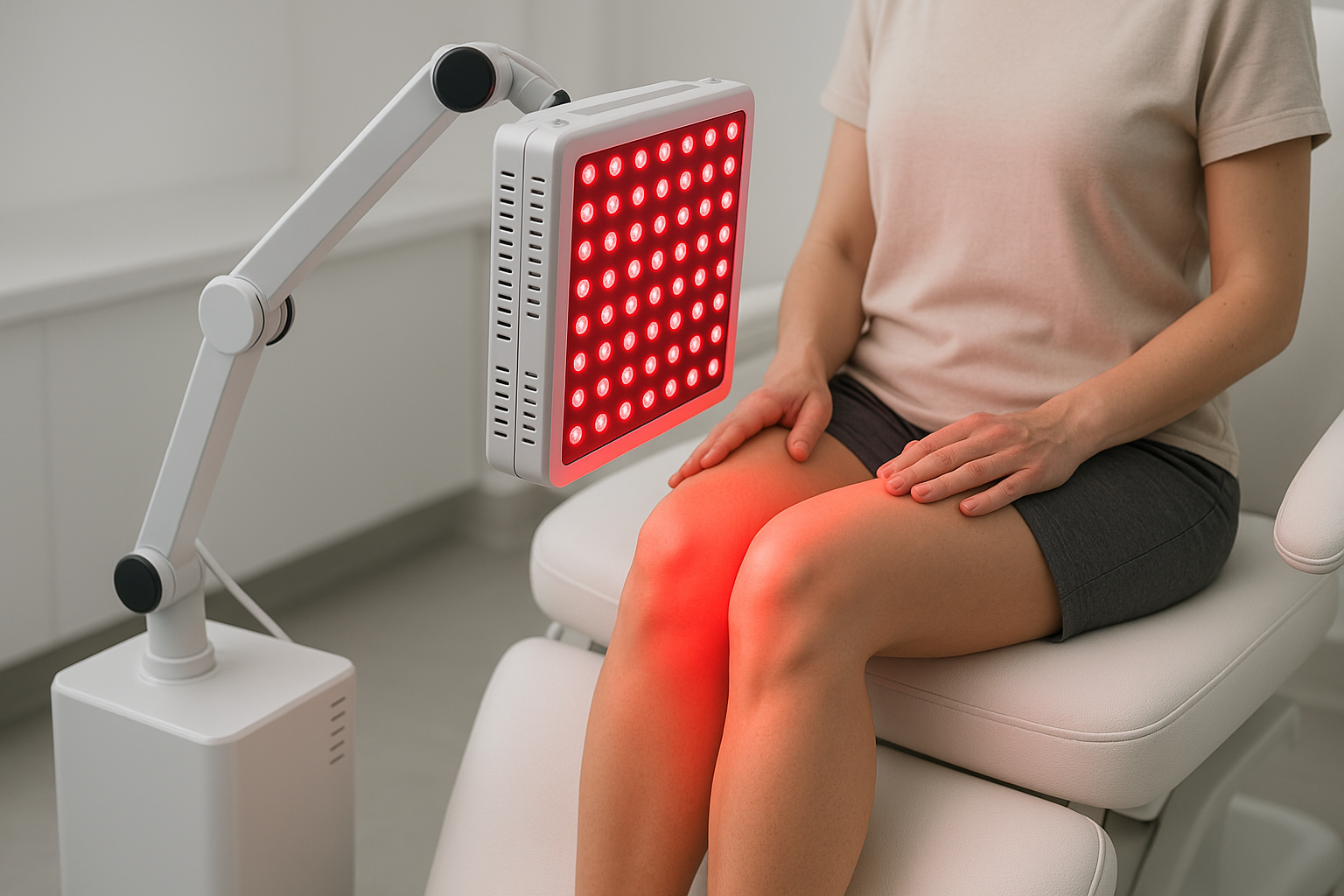 red light therapy knee pain